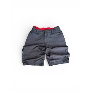 Dakine Mens MTB Mountain Bike Shorts Grey Red Lining Size 36 8555202